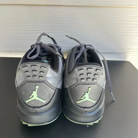 Nike Air Jordan Men's ADG 3 Dark Grey Green Glow Golf Shoes Size 9.5 - Picture 11 of 13